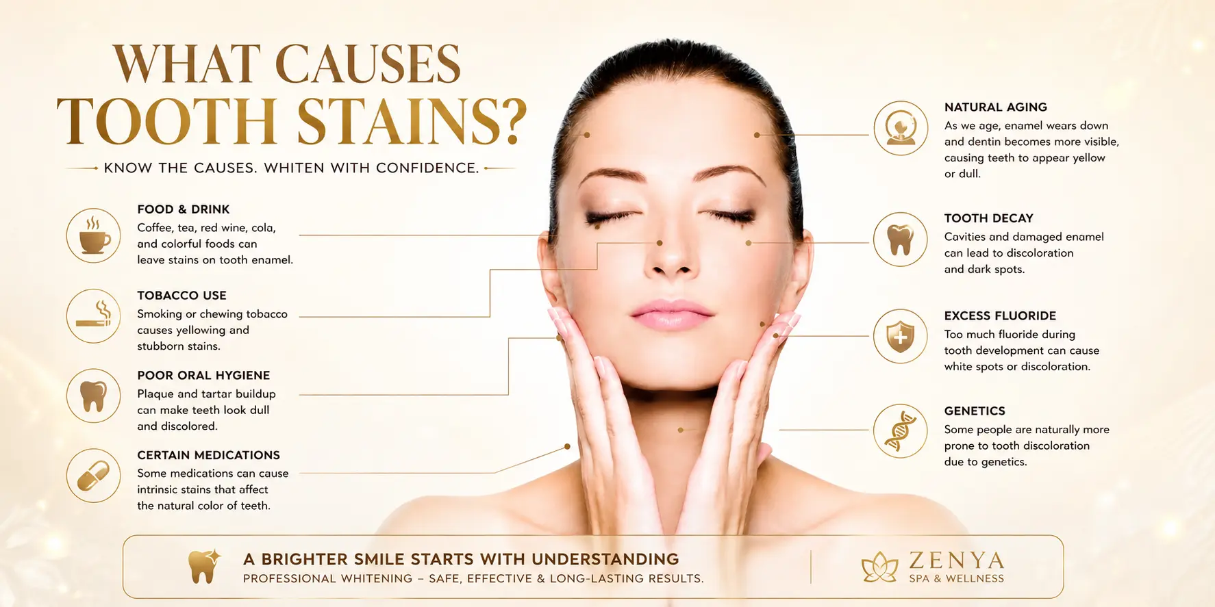 Professional skin treatment at ZENYA - Mole, skin tag and spider vein removal