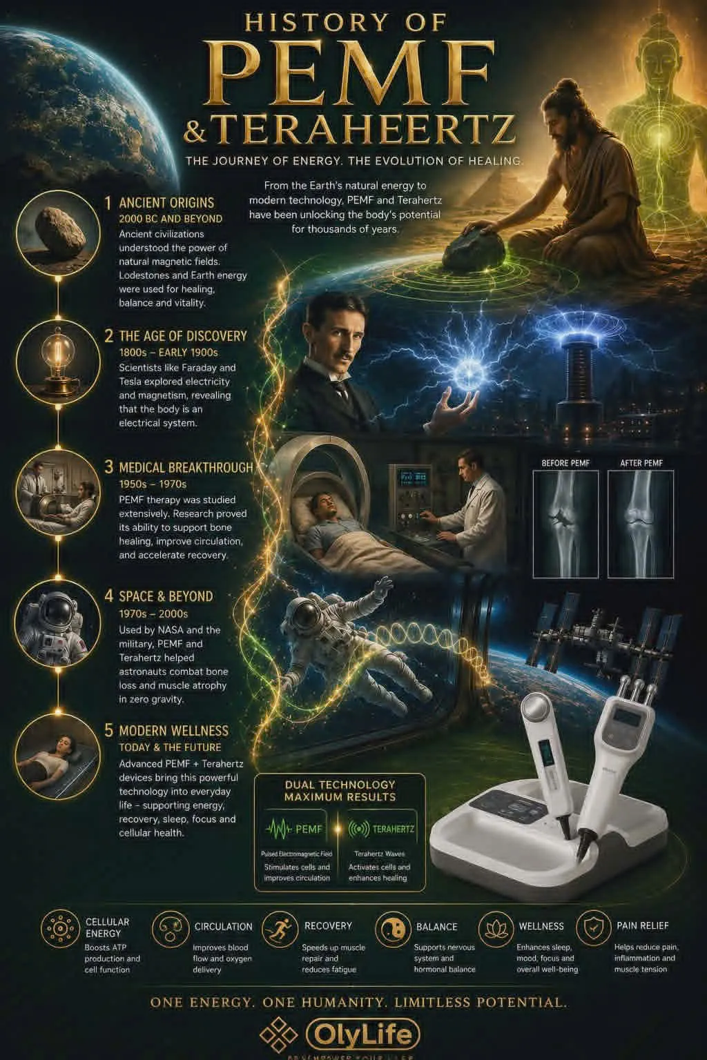 History of PEMF and Terahertz Energy Medicine - Zenya Spa Wellness